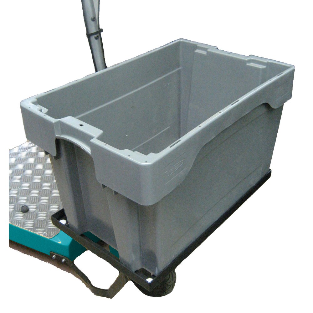 Stapelbox für Elektro-Transportroller Ameise® 1000, HxBxT 350 x 600 x 400 mm