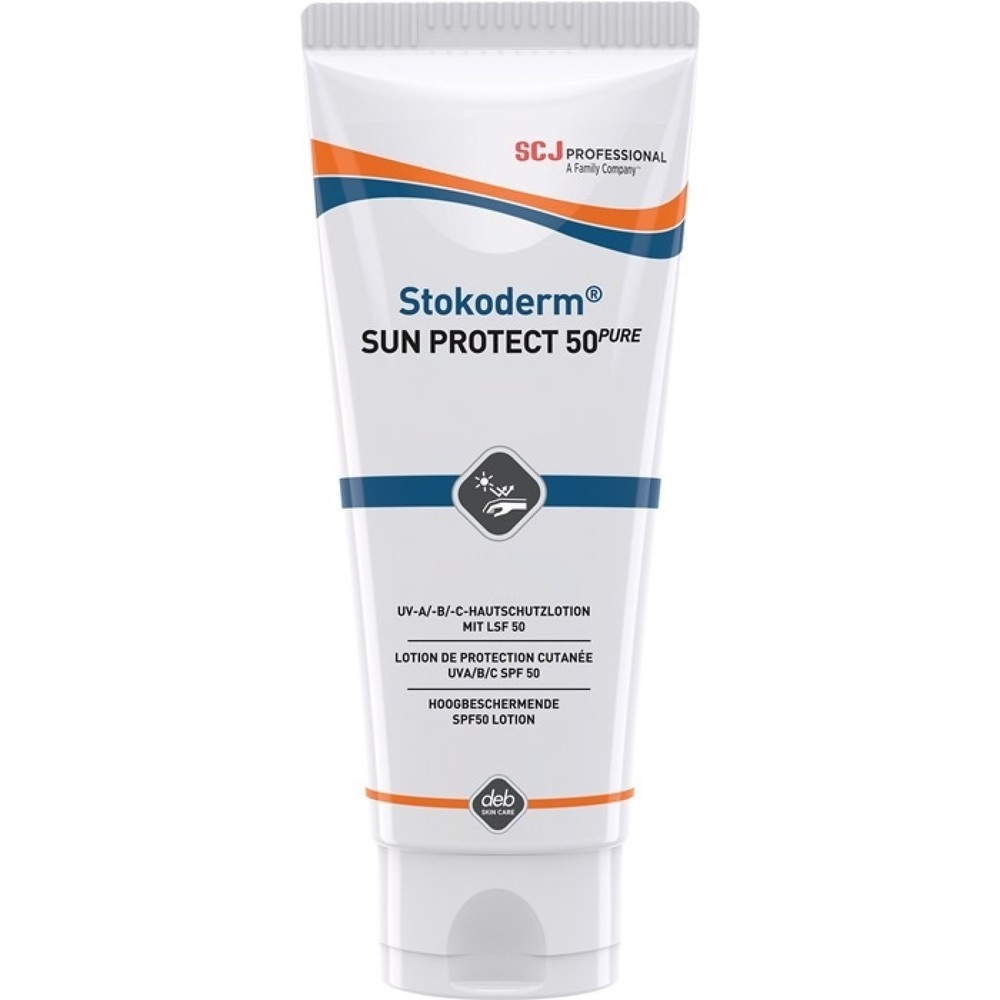 STOKO UV-Hautschutzcreme Stokoderm® Sun Protect 50 PURE, 100 ml, unparfümiert