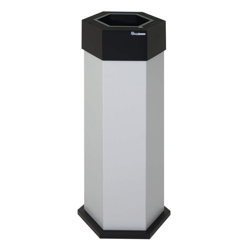 stumpf® Abfallbehälter, Sixco 1 smart, lichtgrau