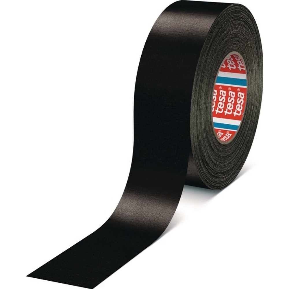 tesa® Gewebeband tesa® band® Premium 4651, Länge 50 m Breite 38 mm, schwarz, Rolle