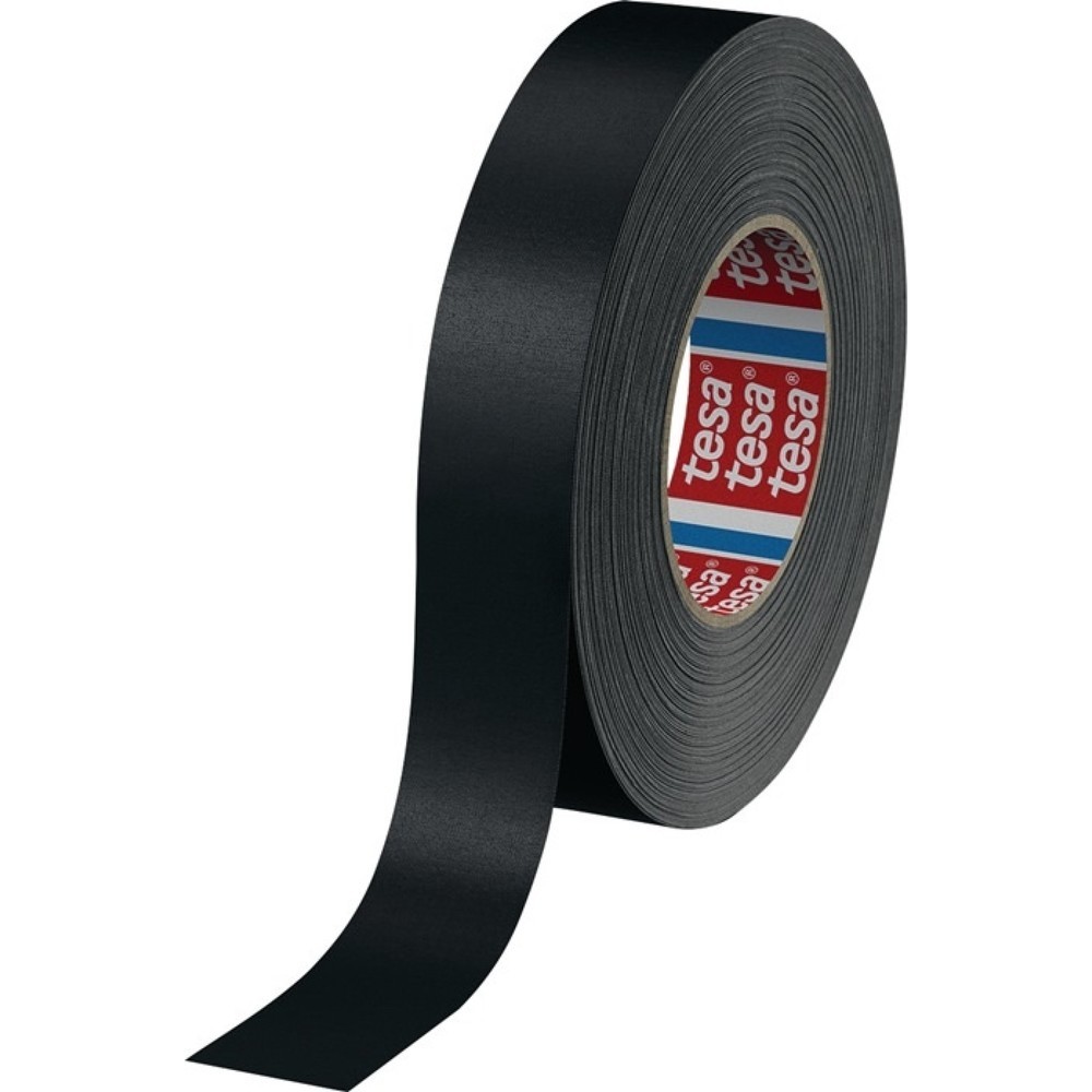 tesa® Gewebeband tesa® band® Premium 4651, Länge 50 m Breite 30 mm, schwarz, Rolle