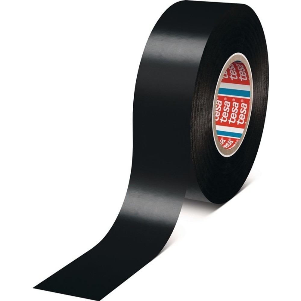 tesa® Isolierband tesa® flex® 4163, Länge 33 m Breite 19 mm, schwarz, Rolle