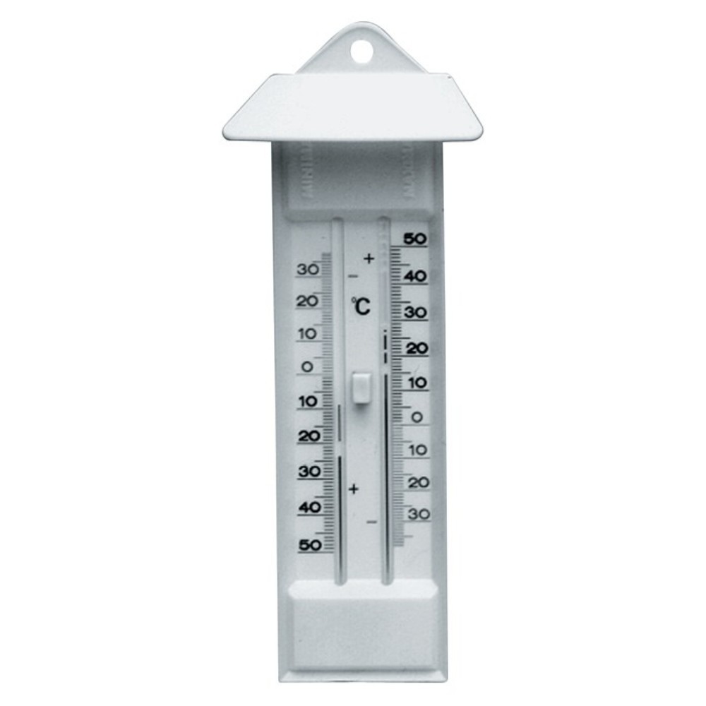 TFA Thermometer, H232xB80xT32mm, Messbereich -50 bis 50 °C, Kunststoff