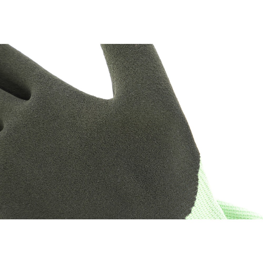 THINKGREEN Handschuh Allround-grün-weiß, Latexschaum Gr11/XXL