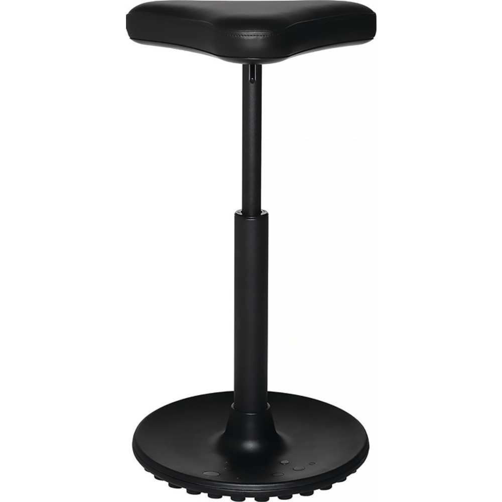 Topstar® Stehhilfe, Sitzhöhenverstellung 570-770 mm, Kunstleder, Stahlrohr schwarz