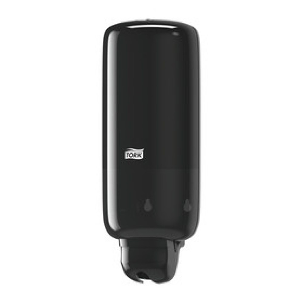 Tork 560008 Seifenspender für Flüssig- und Sprayseife, Farbe: schwarzMaterial: Kunststoff
