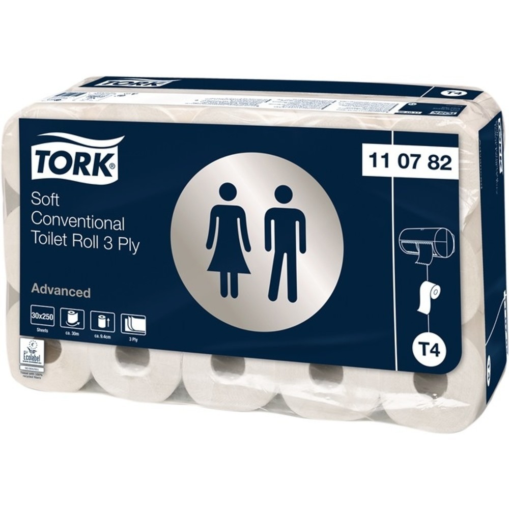 TORK® TORK® Toilettenpapier Advanced · 110782, 3-lagig, Dekorprägung