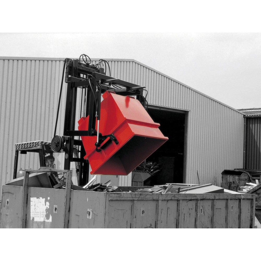 Traverse für Bauer® Universal-Container Typ UC, RAL 3000 feuerrot