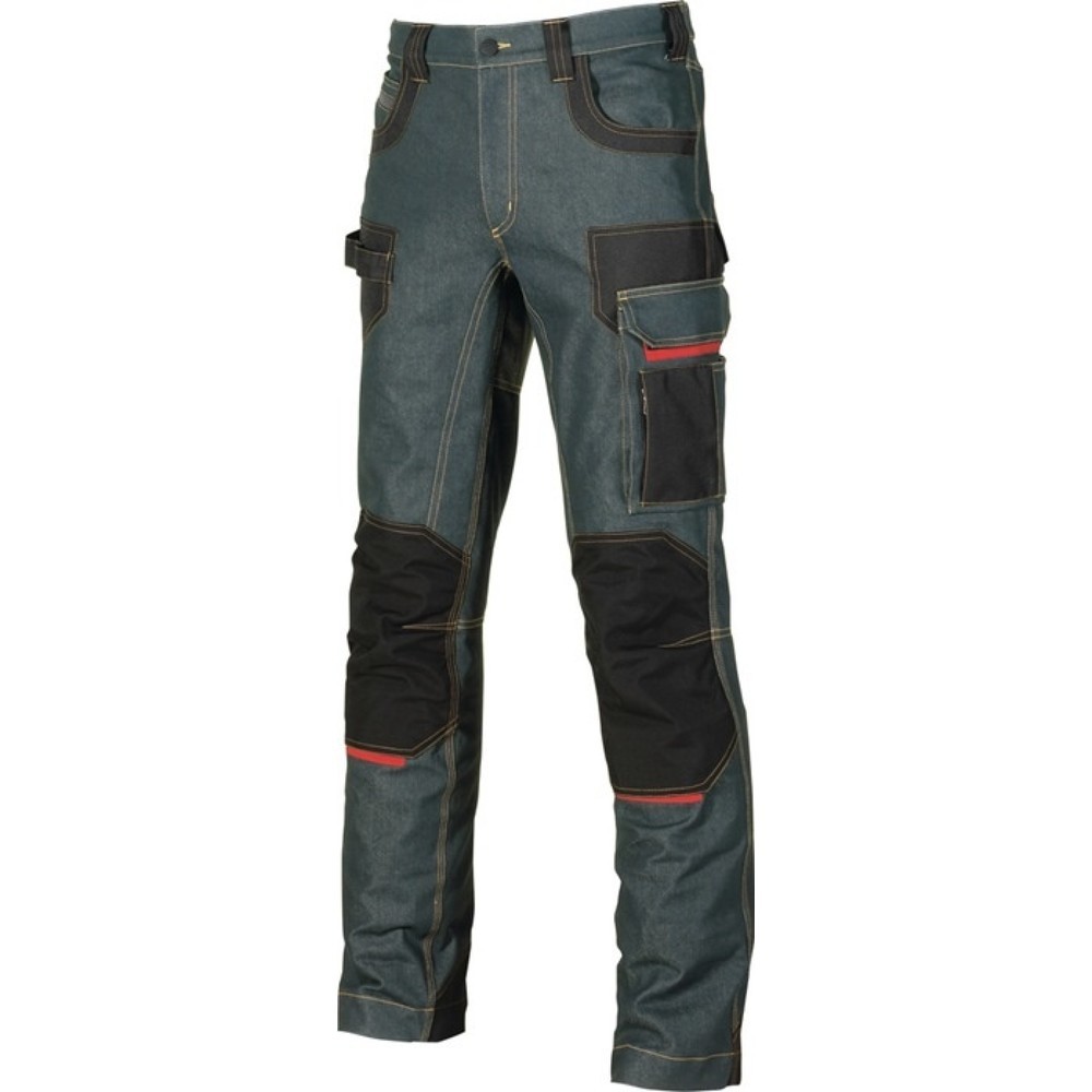 U.POWER Jeans Exciting Platinum, rust jeans, Größe 48