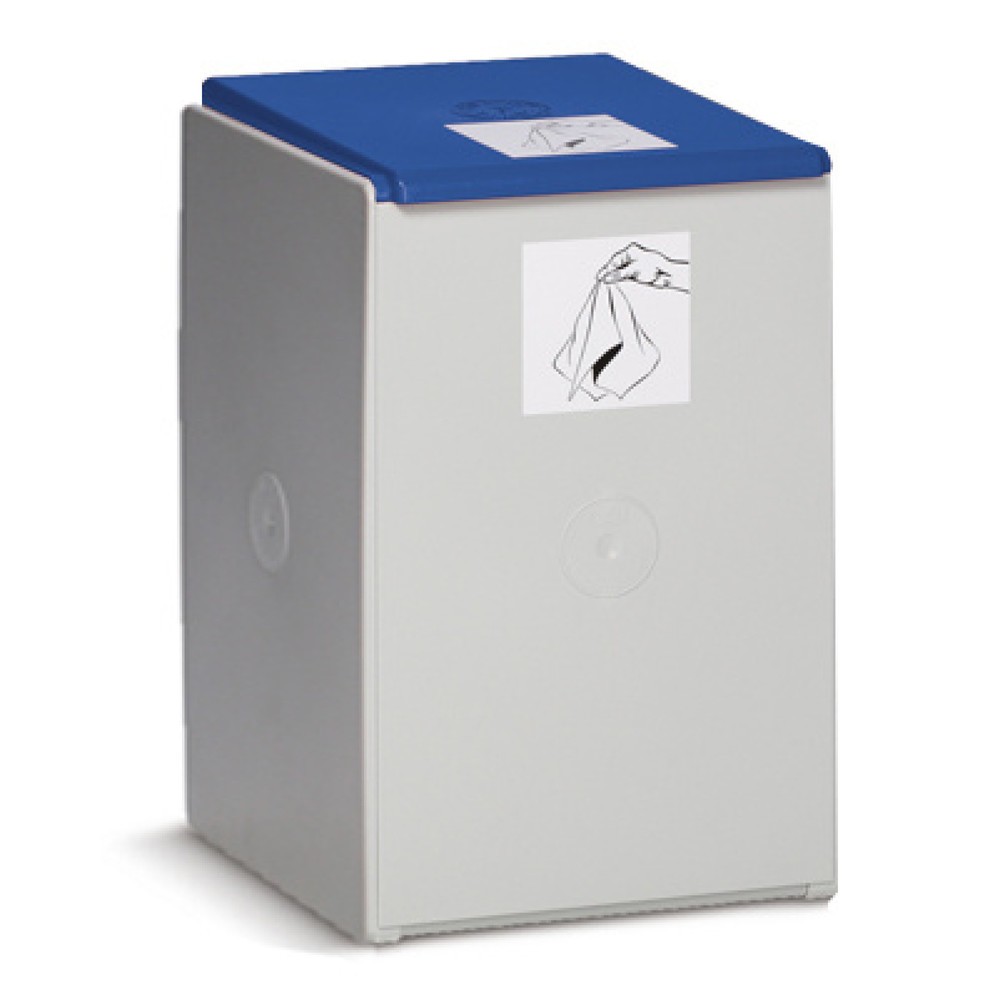 Produktabbildung: VAR® Wertstoffsammler, 40 Liter, Deckel blau