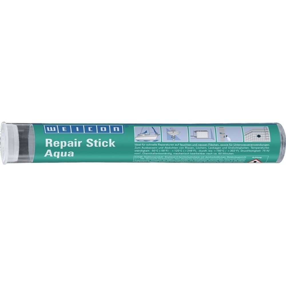 WEICON Repair Stick Aqua, 115 g, weiß, Stick