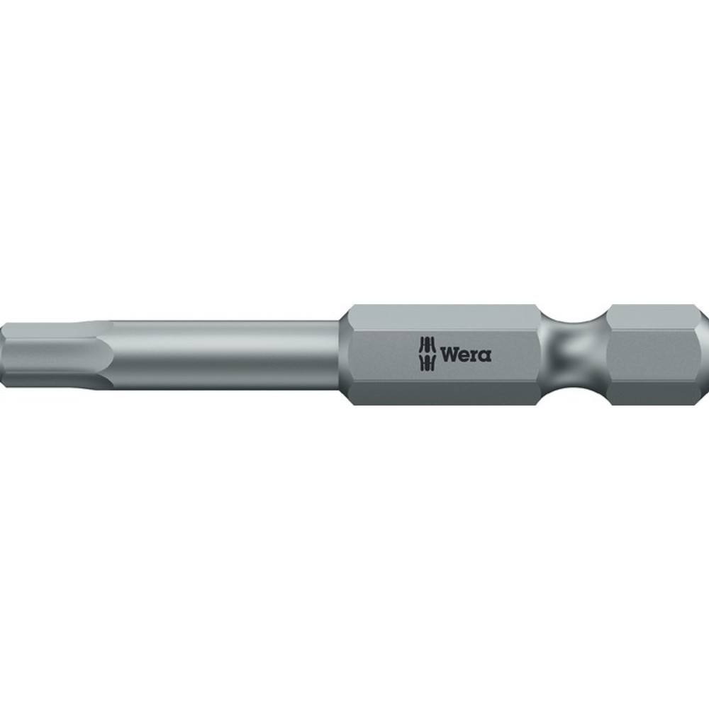 WERA Bit 840/4 Z, zähhart, HEX-Plus, 1/4 ″ 5,0 mm Länge 89 mm