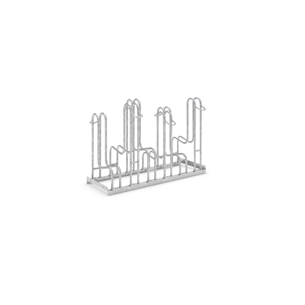 Produktabbildung: Standparker, 2-seitig, 6 Stellplätze